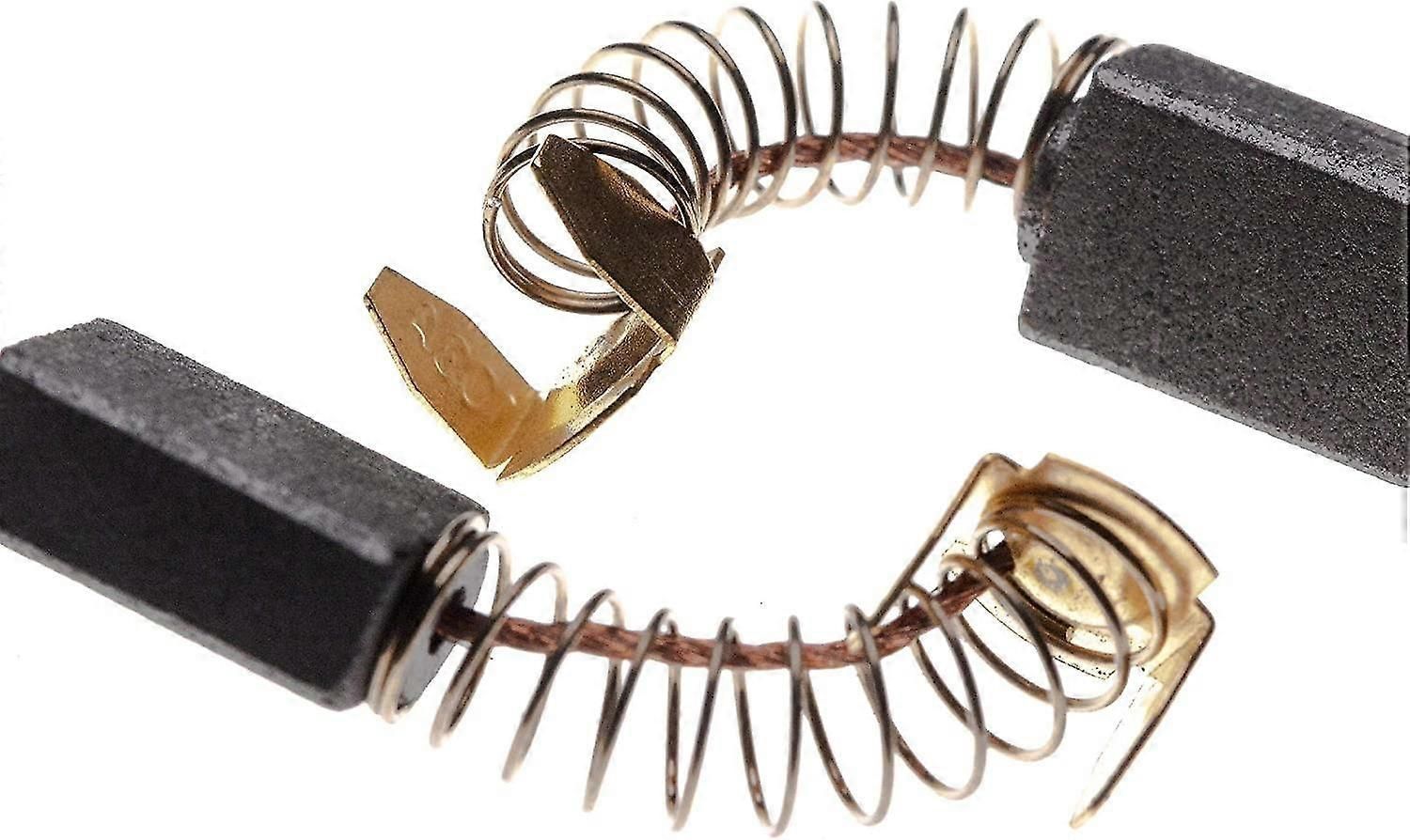 2x Replacement Carbon Brushes 6x10x15mm for Makita 9218SB, 9741, 9900B - Motor Grinding Brushes Compatible with DA6300, DA6301 Power Tools