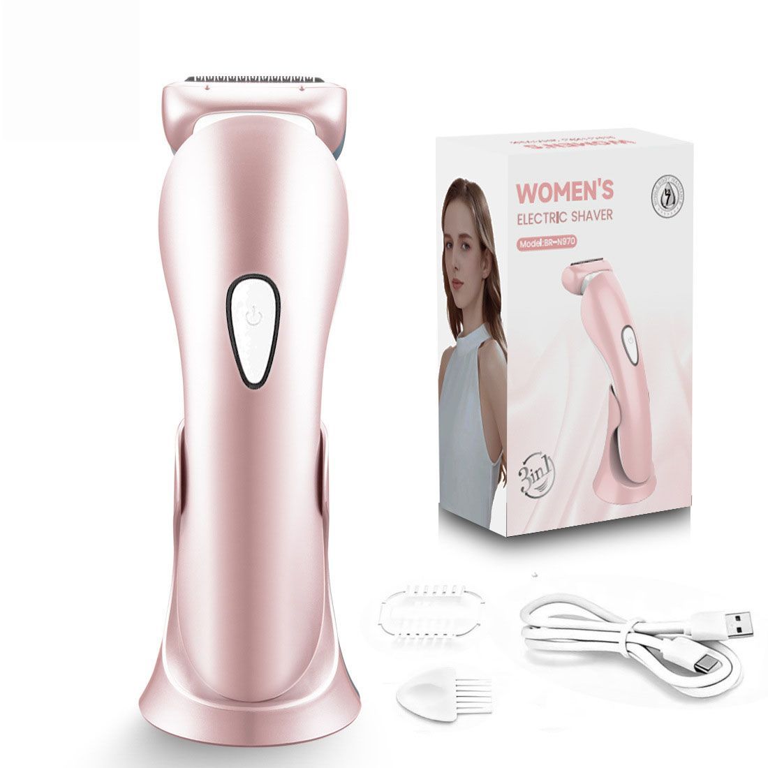 USB Nose Hair Trimmer for Men and Women