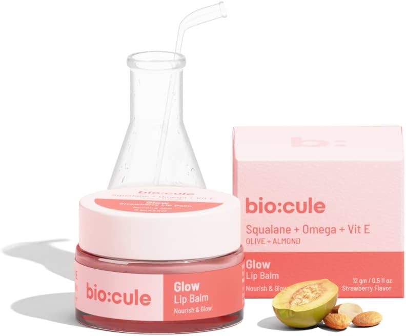 مرطب الشفاه Biocule Glow: سكوالين + أوميغا + فيتامين E 12 جم