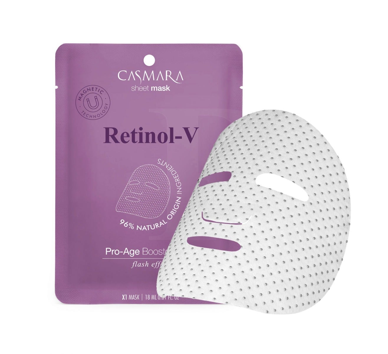 Casmara Pro-Age Booster Face Mask, Retinol-V, 18ml