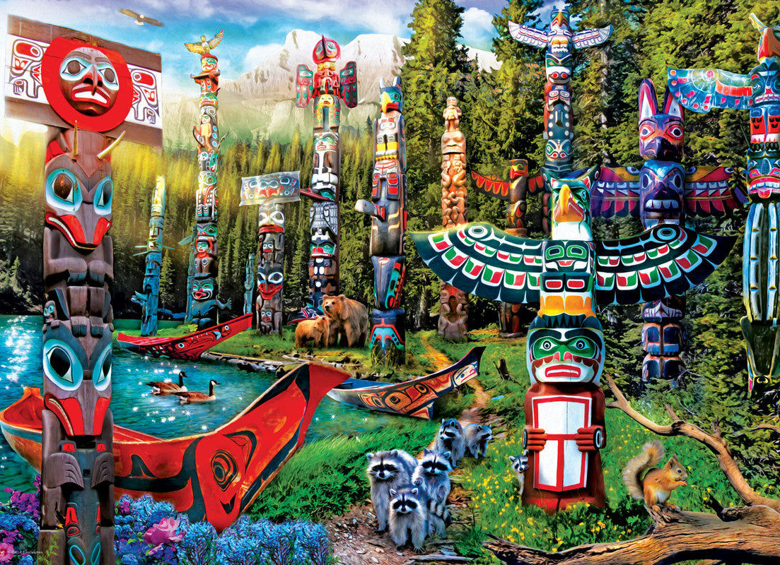 Totem Dreams 500 Pieces Puzzle