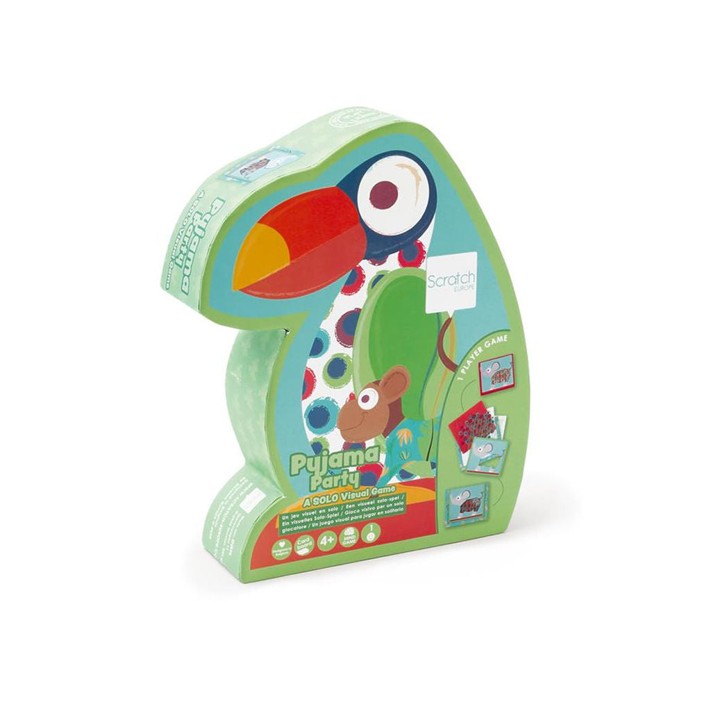 Pyjama Party , A Solo Visual Game With 40 Challenges And 4 Levels, In Contour Box