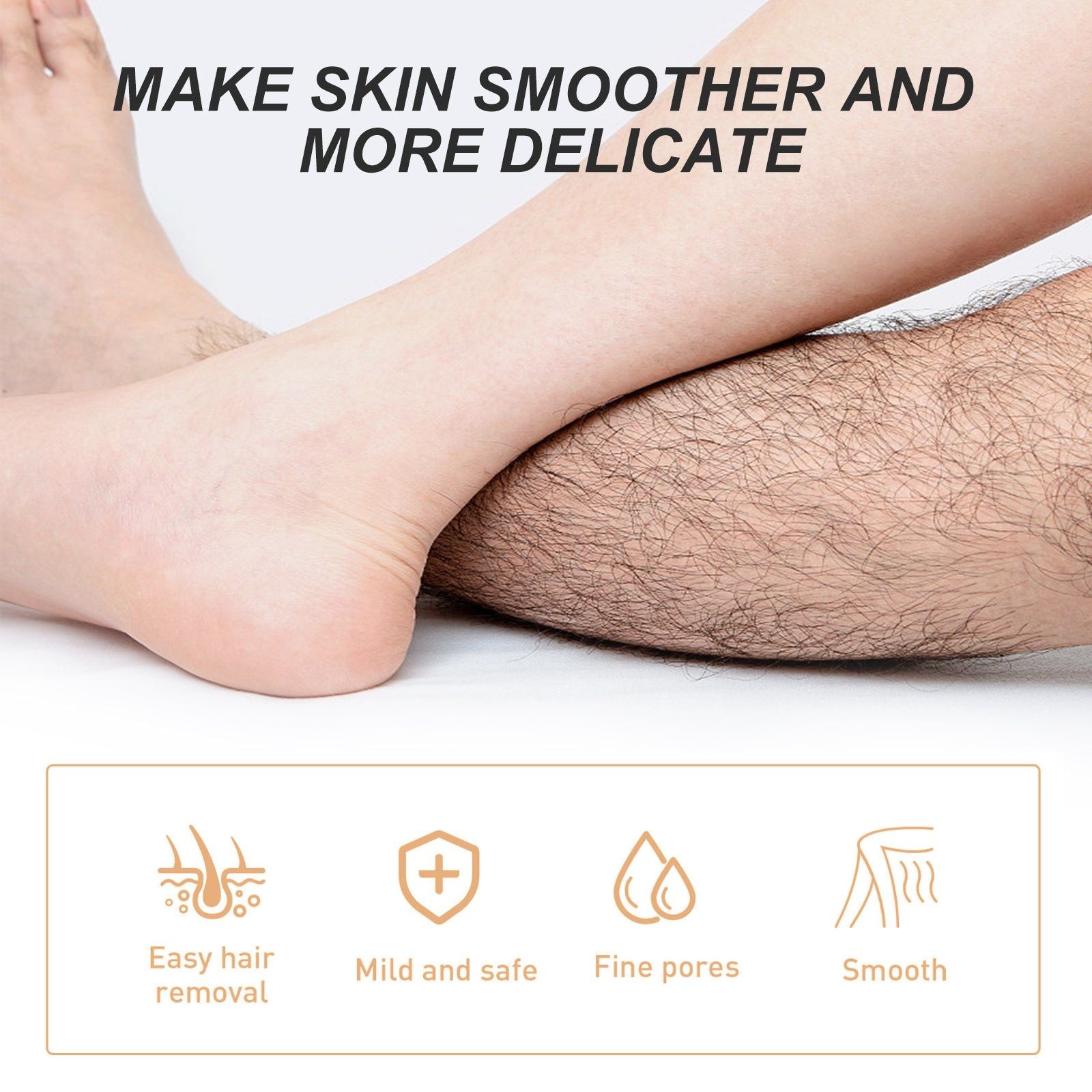Coconut Hair Removal Cream for Smooth, Clean, and Refreshing Body Skin ,50g