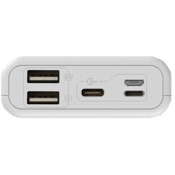 حزمة ROMOSS DOMINO 1+1 شاحن محمول Romoss 10000mAh أبيض