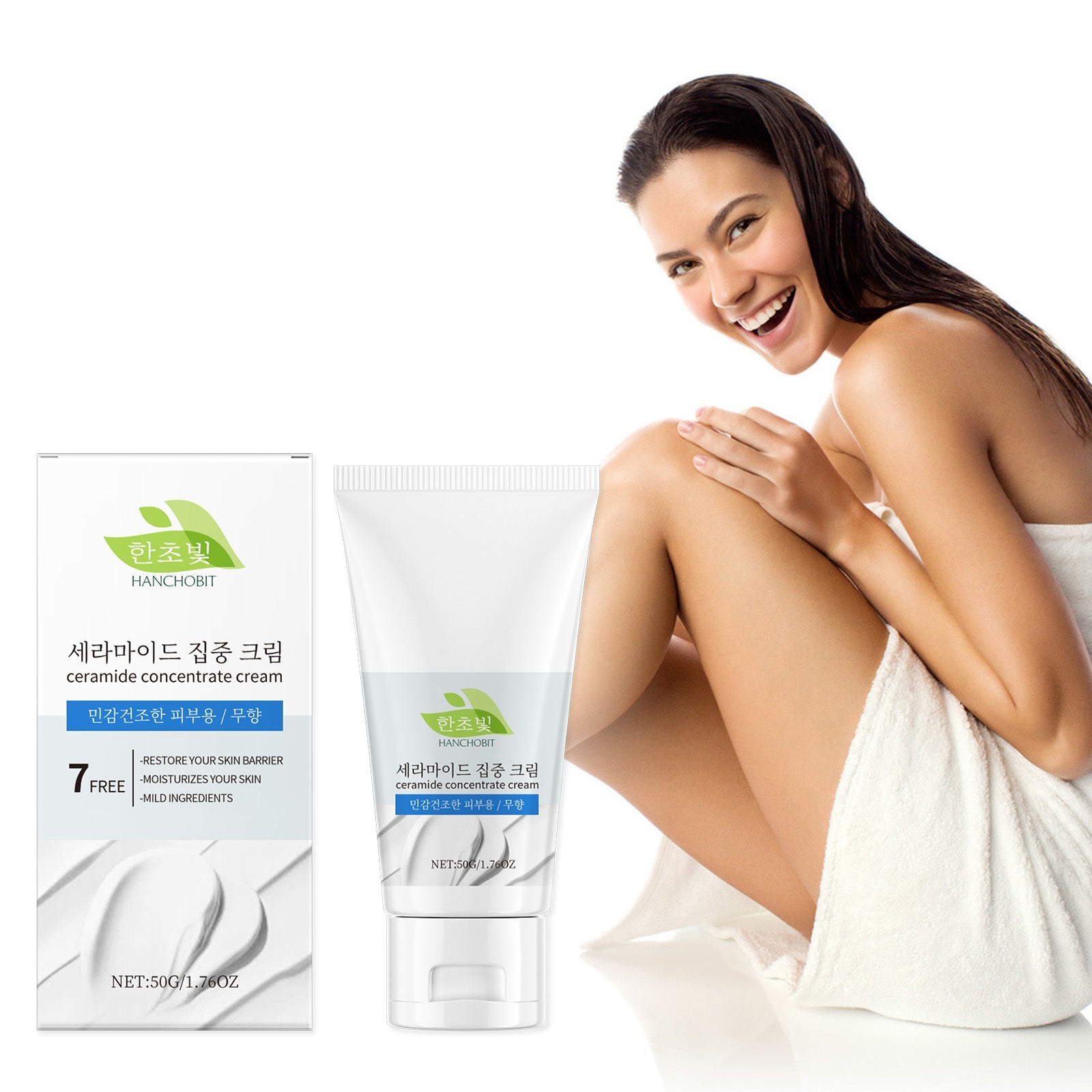 Ceramide Body Moisturizer, Deep Hydration, Skin Barrier Repair, Gentle & Nourishing ,50g