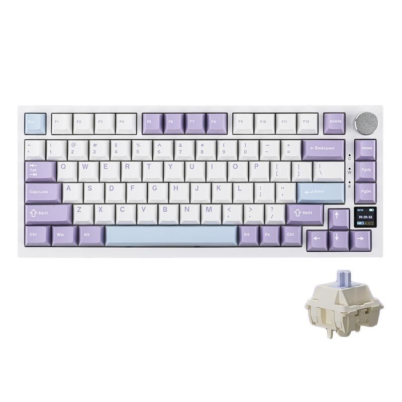 Ajazz AK820 Pro RGB Gaming Keyboard Gift Axis Purple
