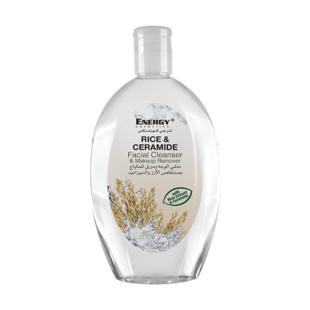 Energy Cosmetics Facial Cleanser Rice & Ceramide, 235ml