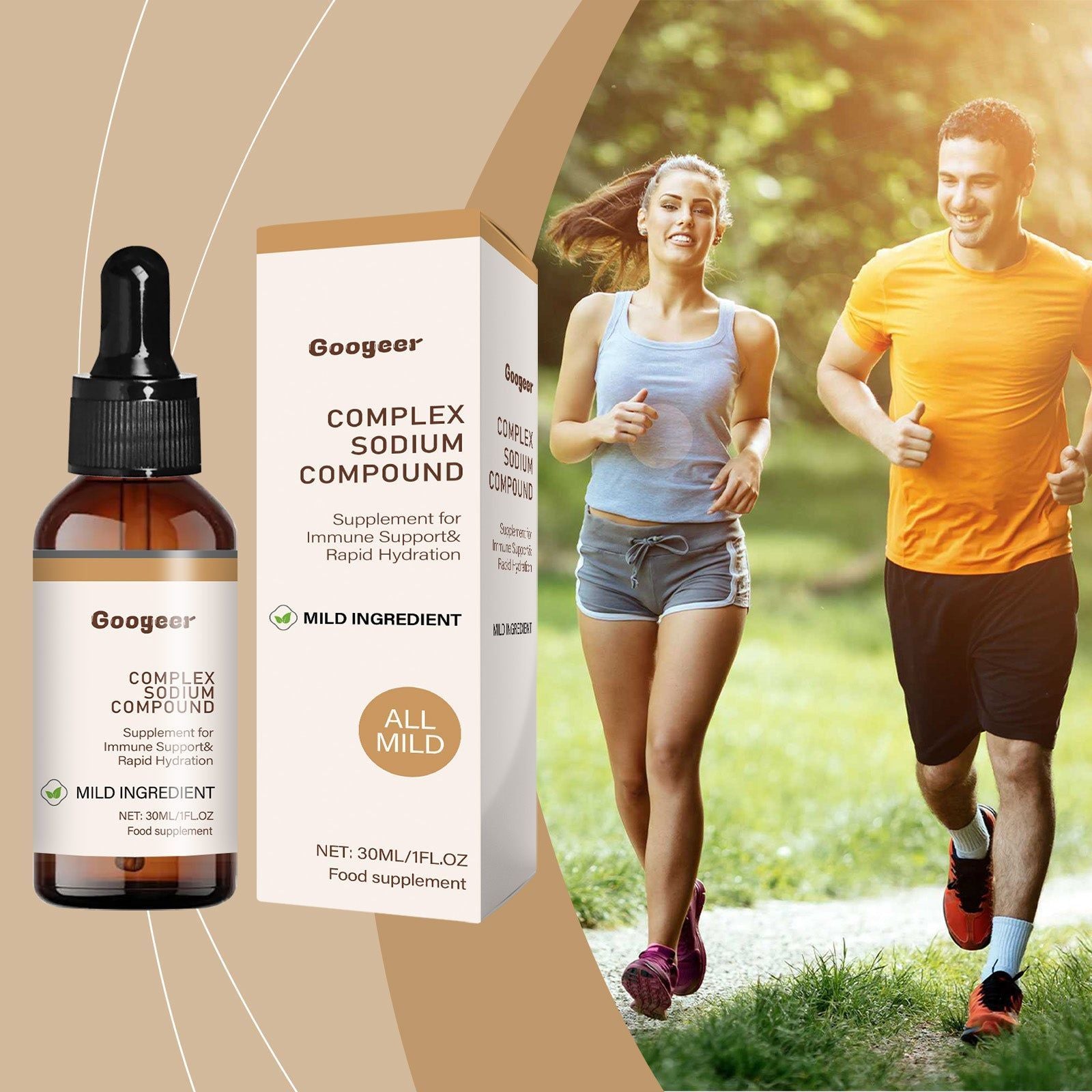 Boost Your Body Care, Natural Herbal Supplement for Endurance and Recovery ,30ml