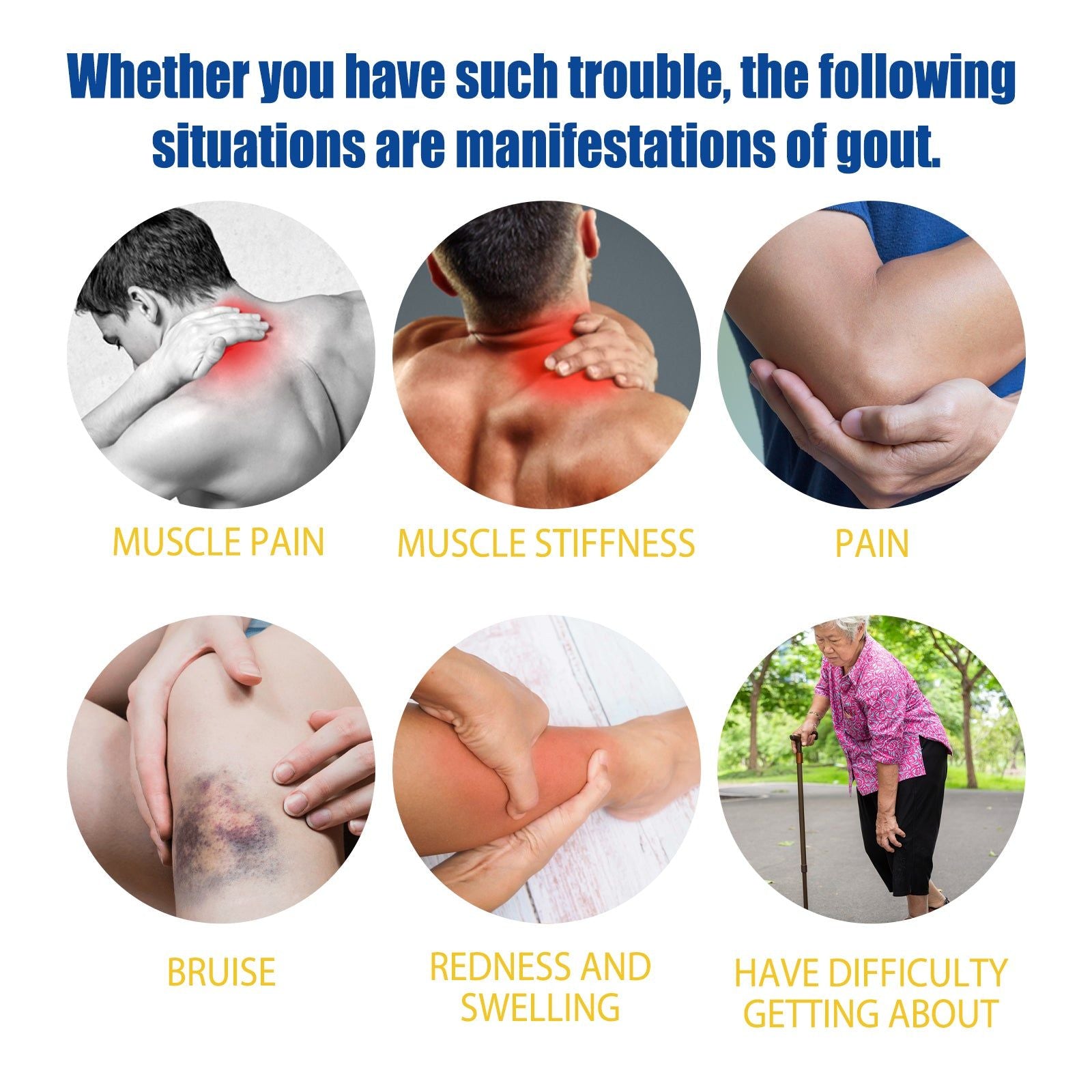 Relieve Muscle & Joint Pain Fast, Natural Joint Pain Cream for Soreness, Swelling, Flexibility ,120g