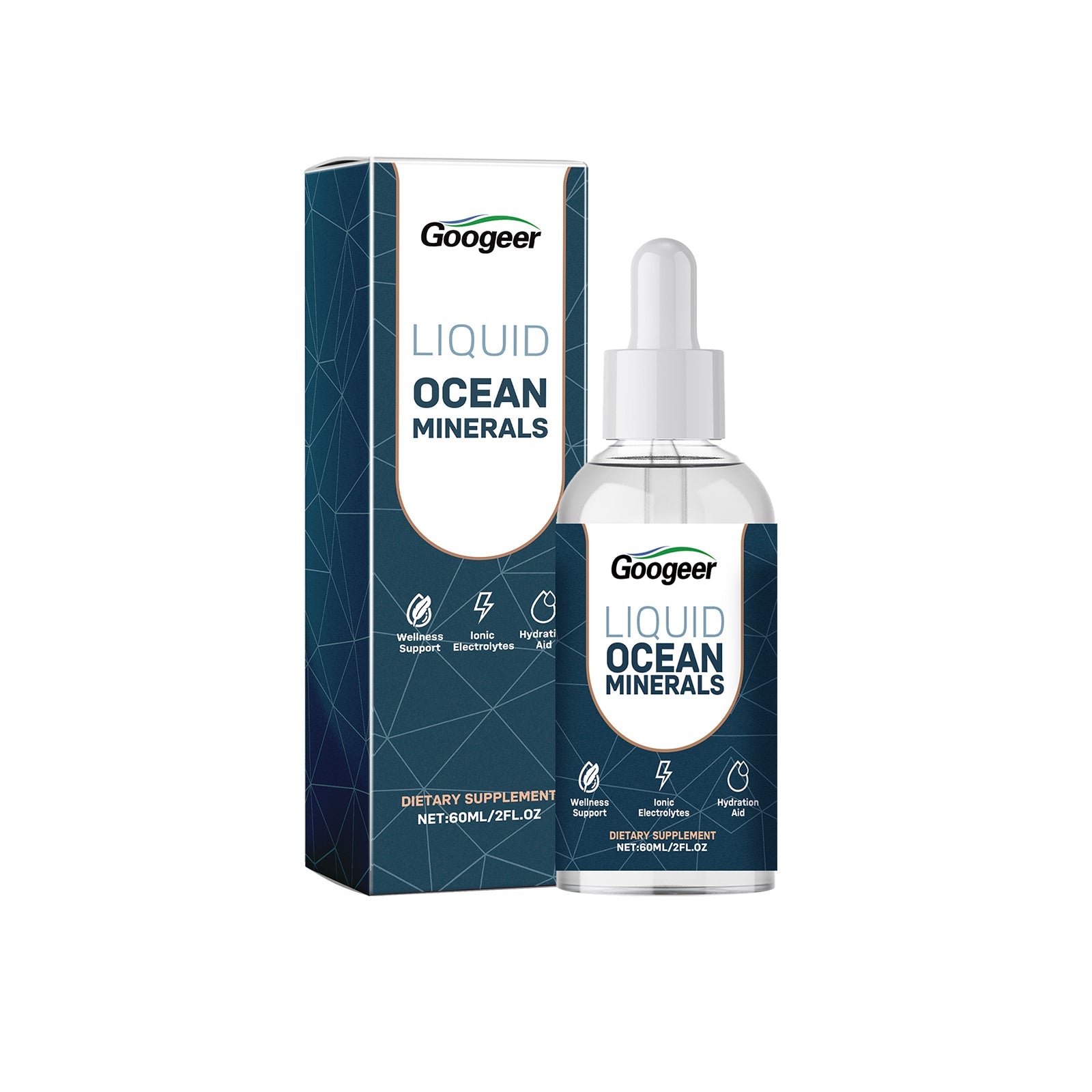 Body Care Supplements, Natural Healing, Mucus Relief, Daily Nutrients, Easy Drops ,60ml