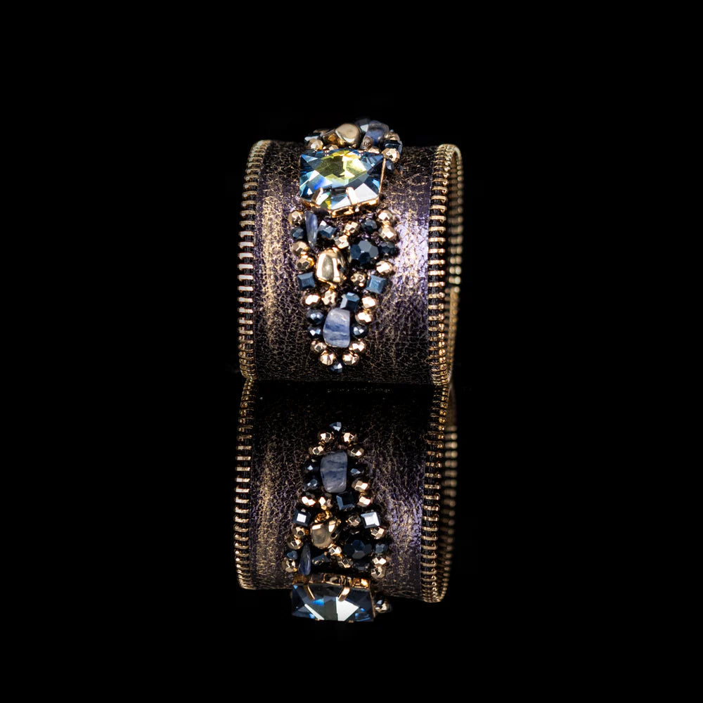 The Dark Noir Sapphire Royale Cuff