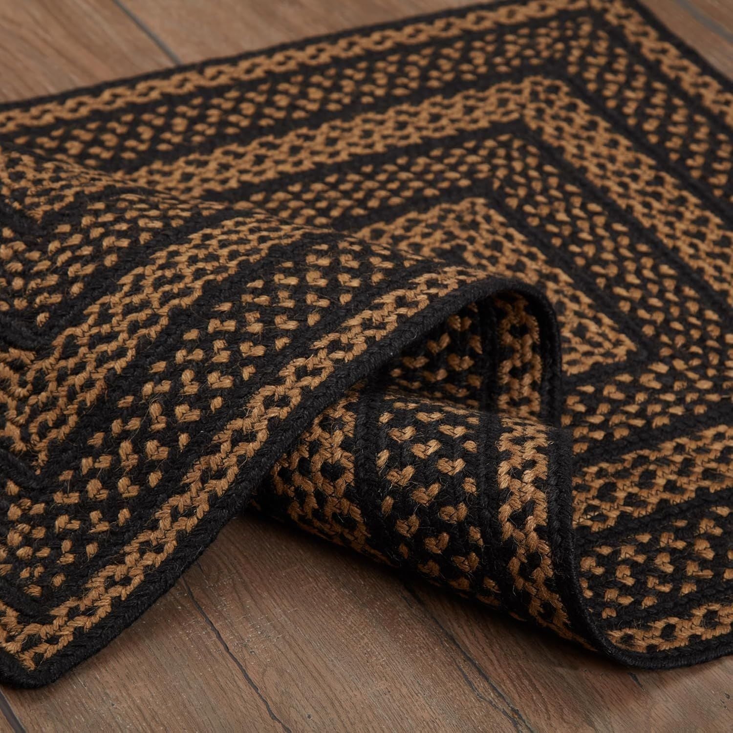 AIESY®  Beautiful Braided Reversible Cotton Area Door Mat For Home