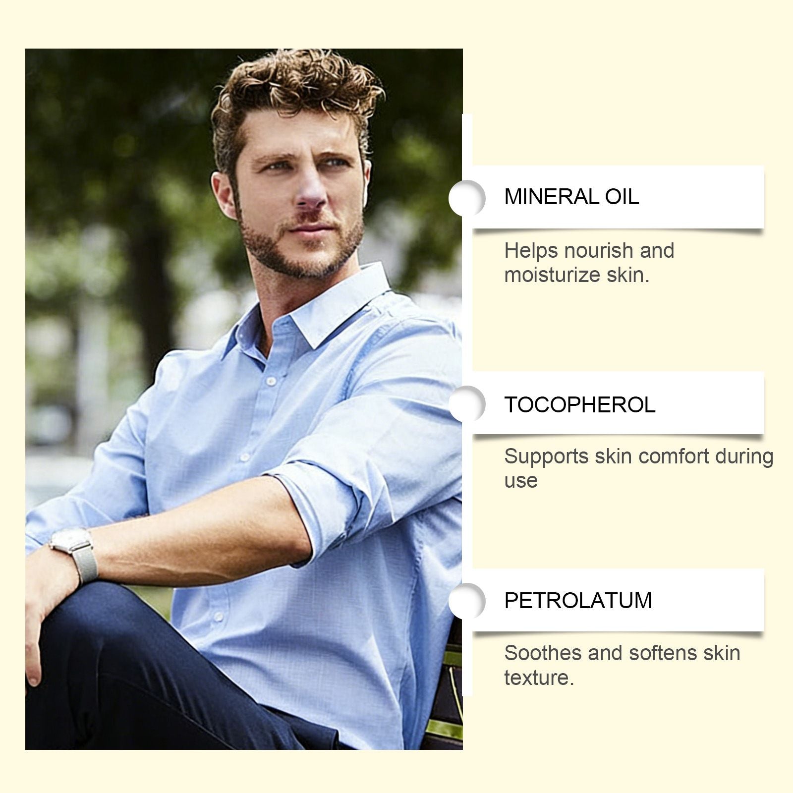 4x14.2g Mens Solid Cologne Set with Portable Fragrance