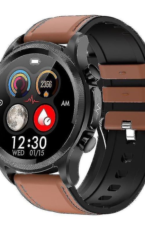 Blood Glucose Smart Watch Ecg+ppg Monitoring Blood Pressure Body Temperature Smartwatch Men Ip68 Waterproof Fitness Tracker - Smart Watches