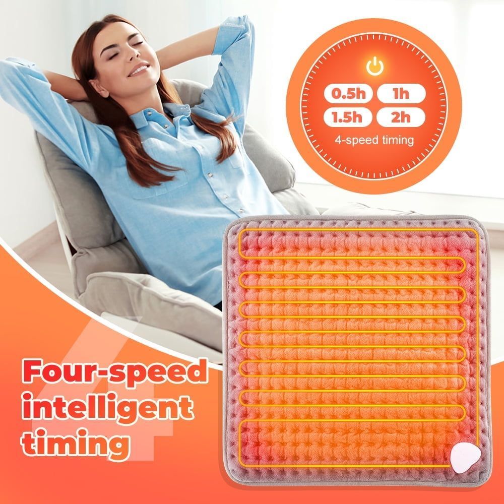 Electric Heating Foot Warmer Winter Foot Warming Device 9 Gear Electric Foot Heating Pad