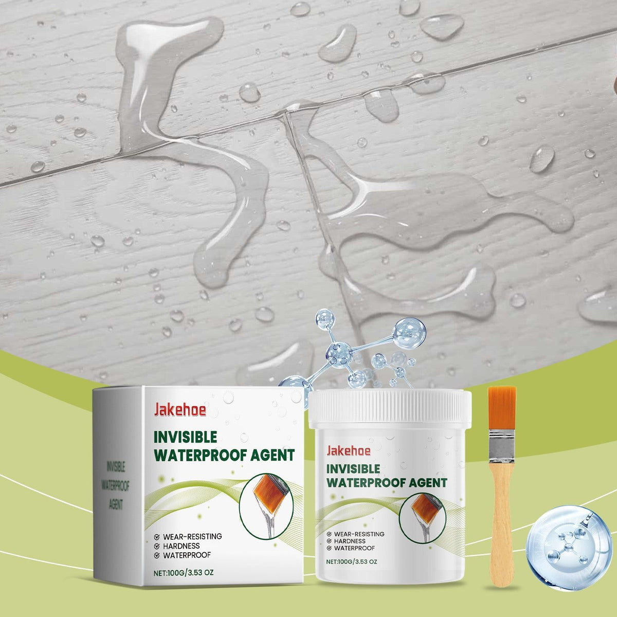 Waterproof Glue, Multi-Functional Leak Repair, Easy Waterproof Sealant for Bathroom, Balcony, Roof ,1set