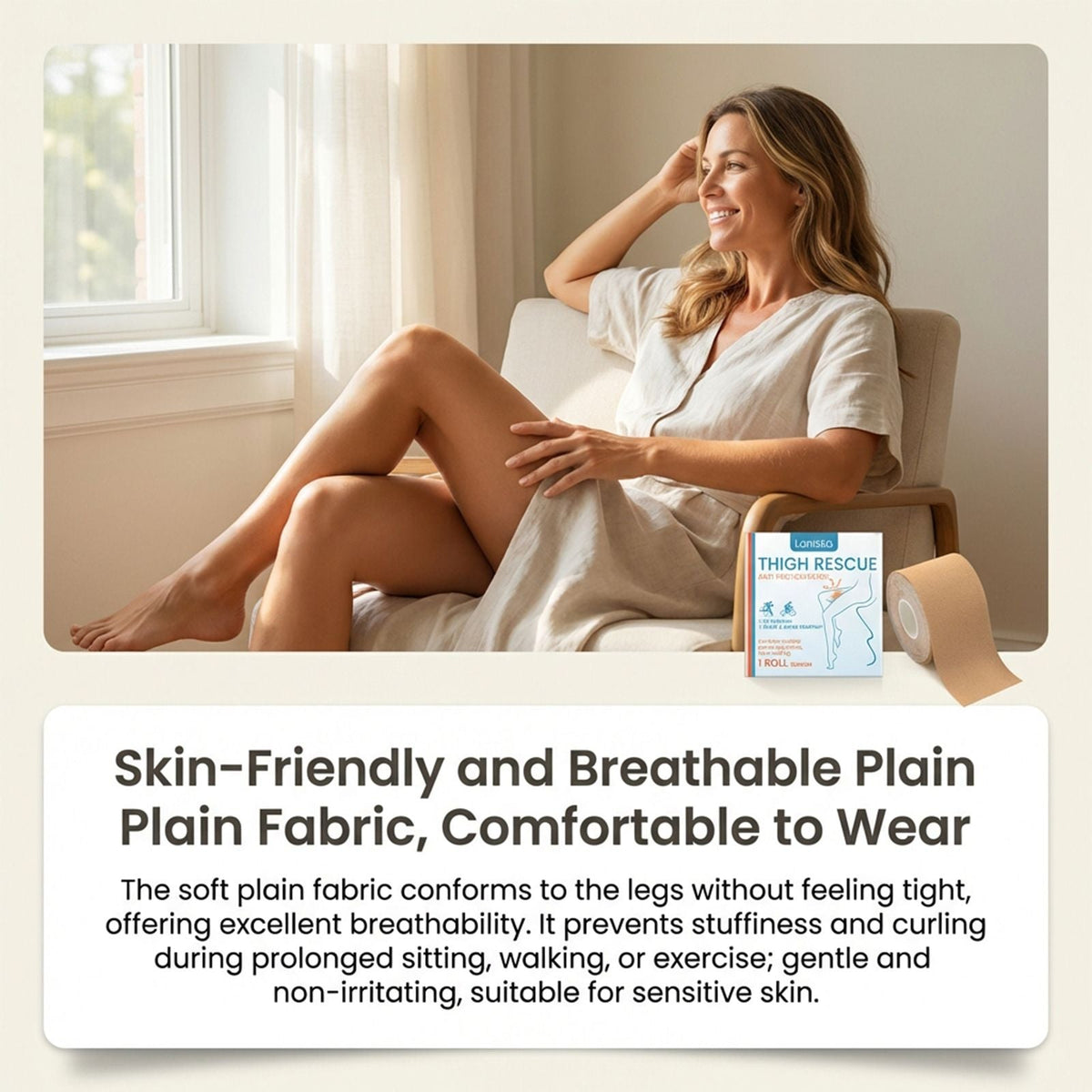 Anti-Chafing Leg Tape Roll Friction Protection
