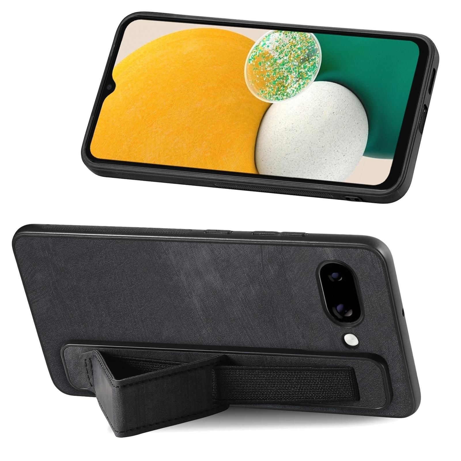 Retro Wristband Leather Case For Google Pixel 9a