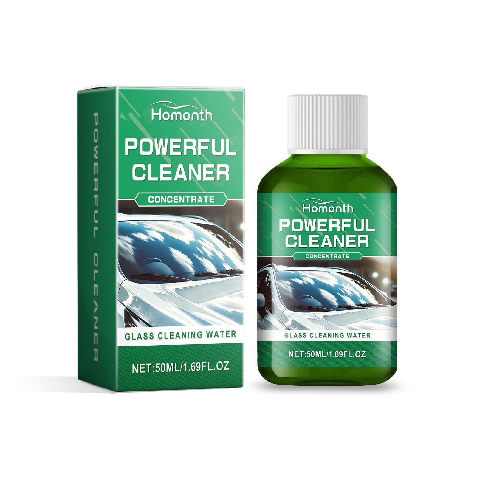 Car Clean Coating, Rain & Fog Proof, Waterproof Glass Cleaner, Long-lasting Protection ,50ml