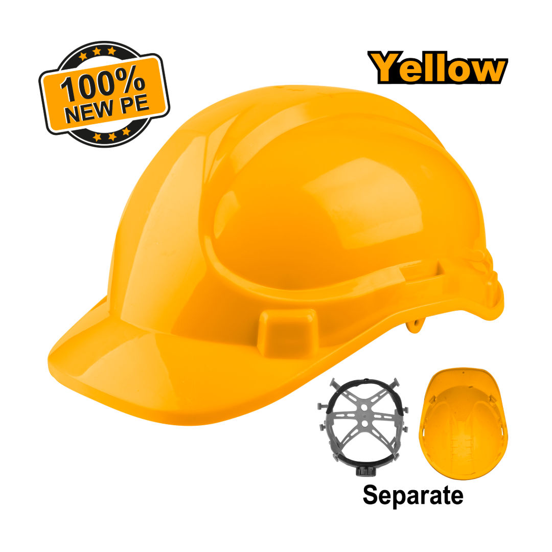 INGCO Safety Helmet PE Shell With Vents