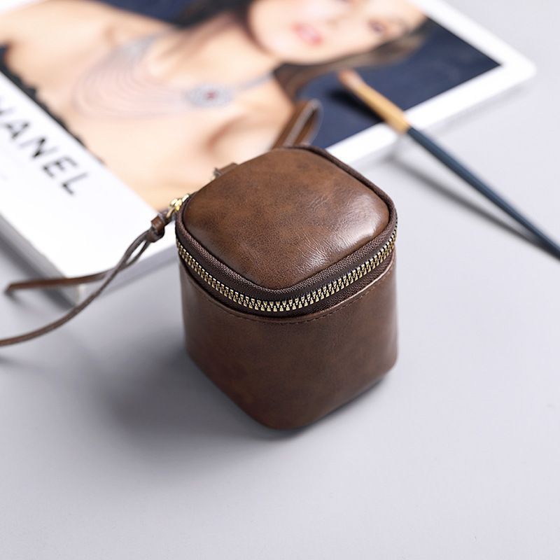 Mini Coin Purse Earphones Holder Bag Storage Bag for Keychain Lipstick Organizer