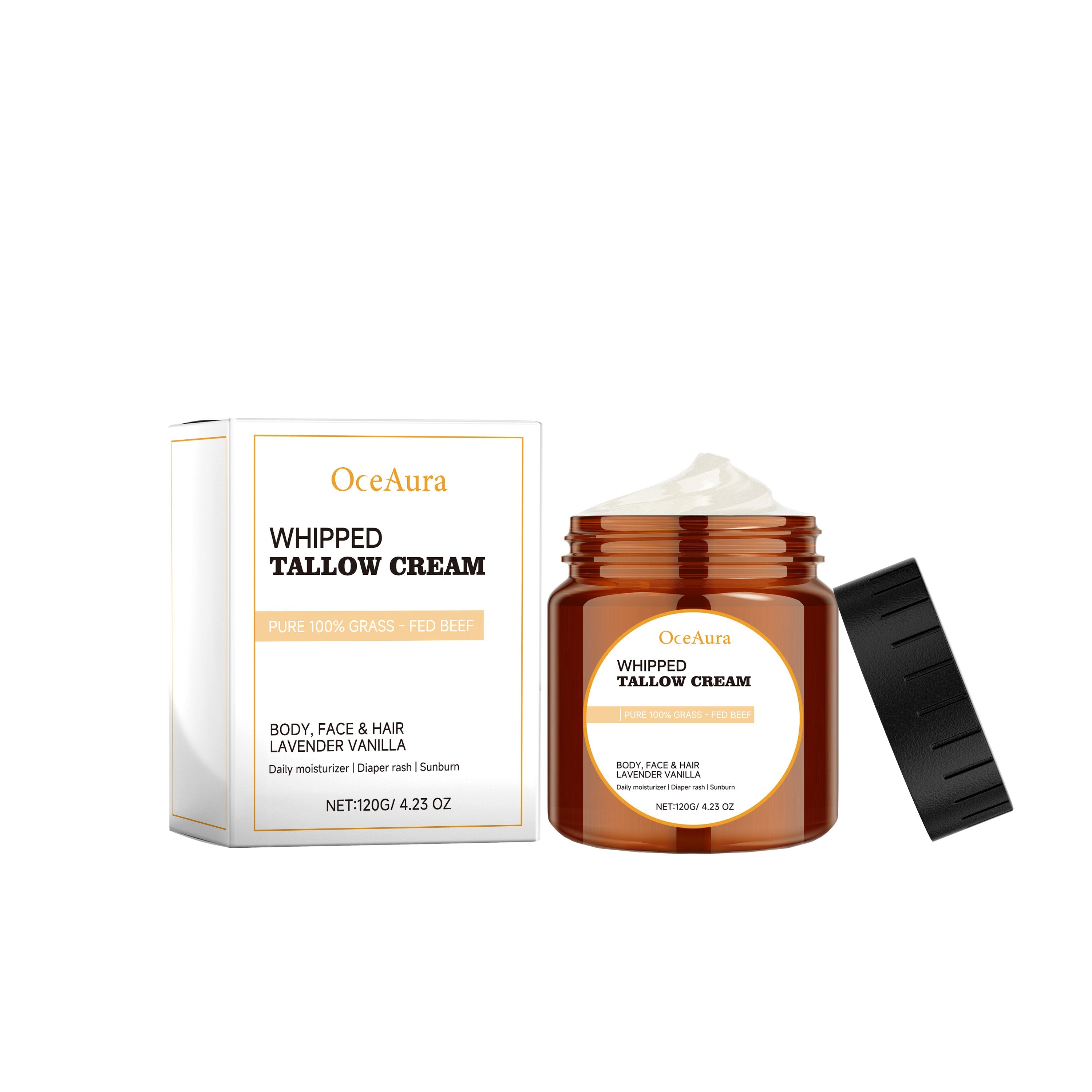 Tallow Moisturizer, Deep Hydrating, Nourishing, Skin Softening, Daily Moisturizer ,120g