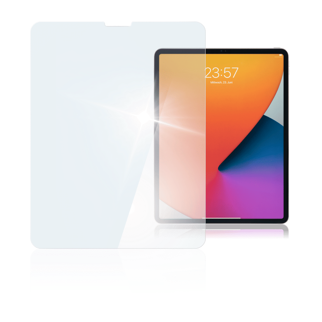 Hama 119454 / 59 زجاج حماية الشاشة الفاخر - Apple Ipad Pro (12.9 بوصة، 11 بوصة)
