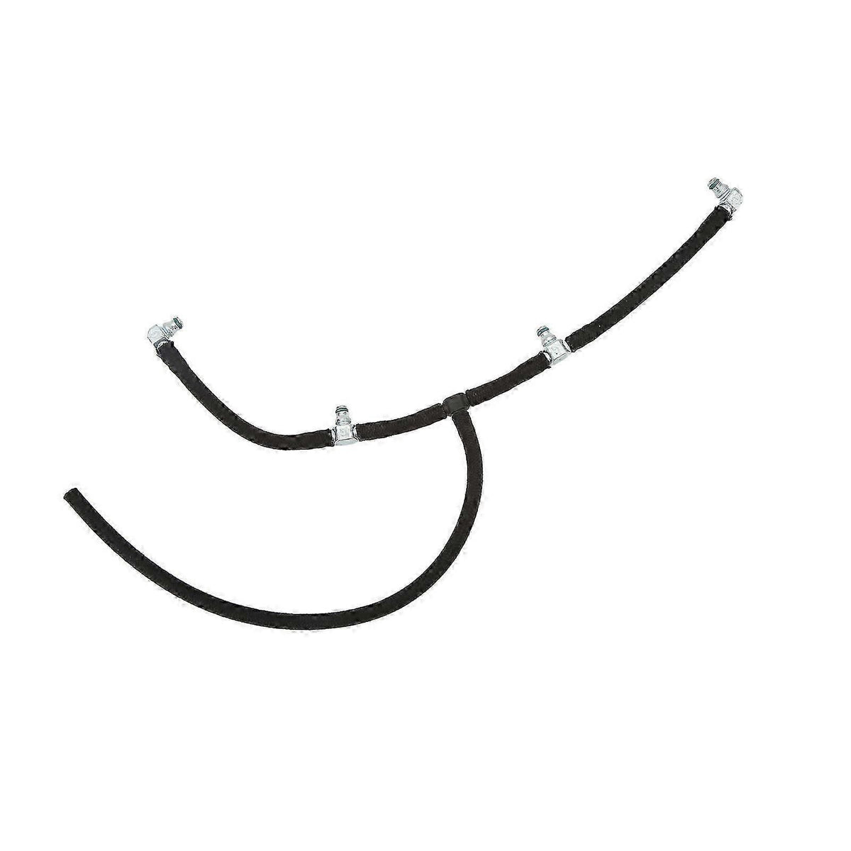 Injector Fuel Bleed Off Return Line Black Fuel Injector Return Line Replacement For Patrol Gu Y61 Zd30 3.0l