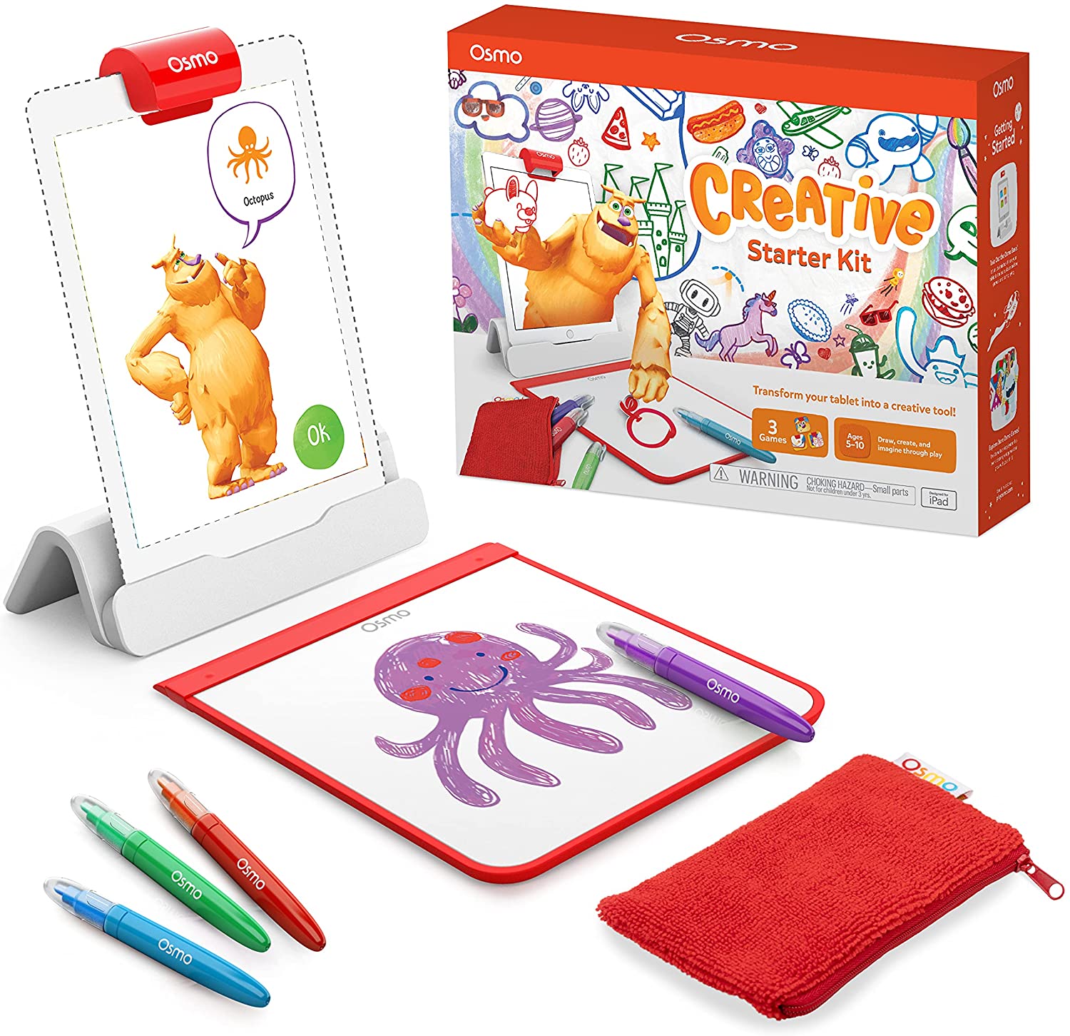 Osmo Creative Starter Kit for iPad, Model 901-00012