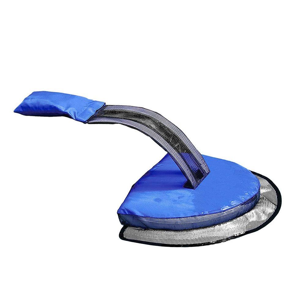 Animal Escape Ramp Swimming Pool Floating Animal Saver Inflatable Frog Saving Escape Ladder Pad