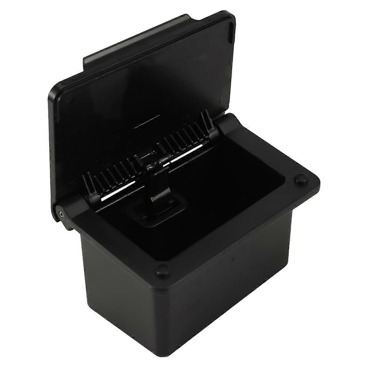 Car Rear Left Door Armrest Storage Box Rear Seat Armrest Ashtray Box