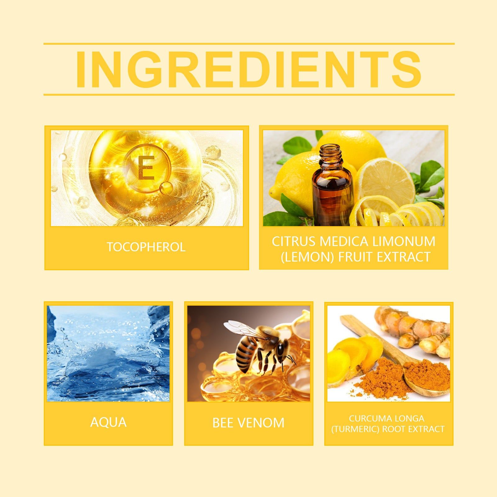 Bee Venom White Spot Cream, Even Skin Tone, Brightening, Anti-Aging, Natural Skin Care ,20g