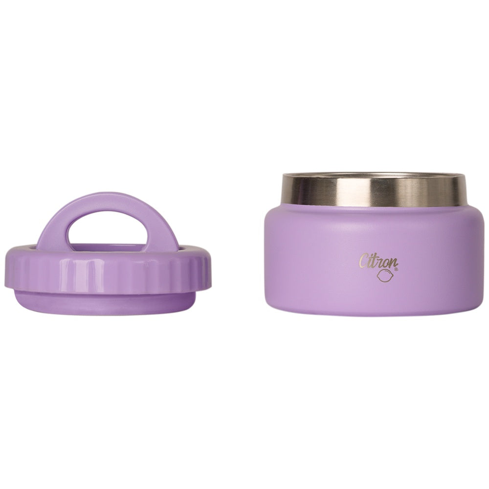 Citron Food Jar Insulated Stainless Steel 250ml - Purple