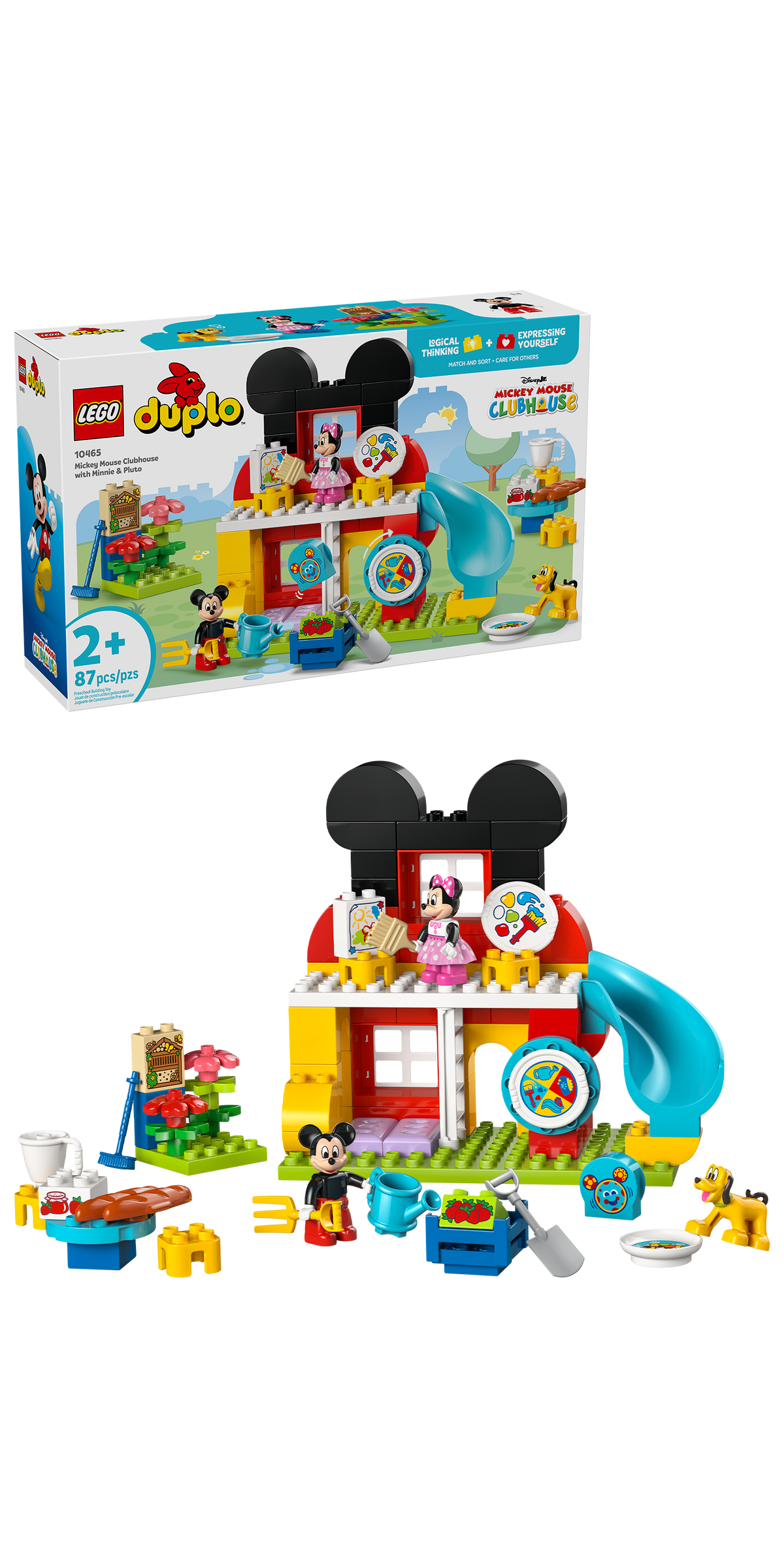 10465 Mickey Mouse Clubhouse With Minnie & Plu