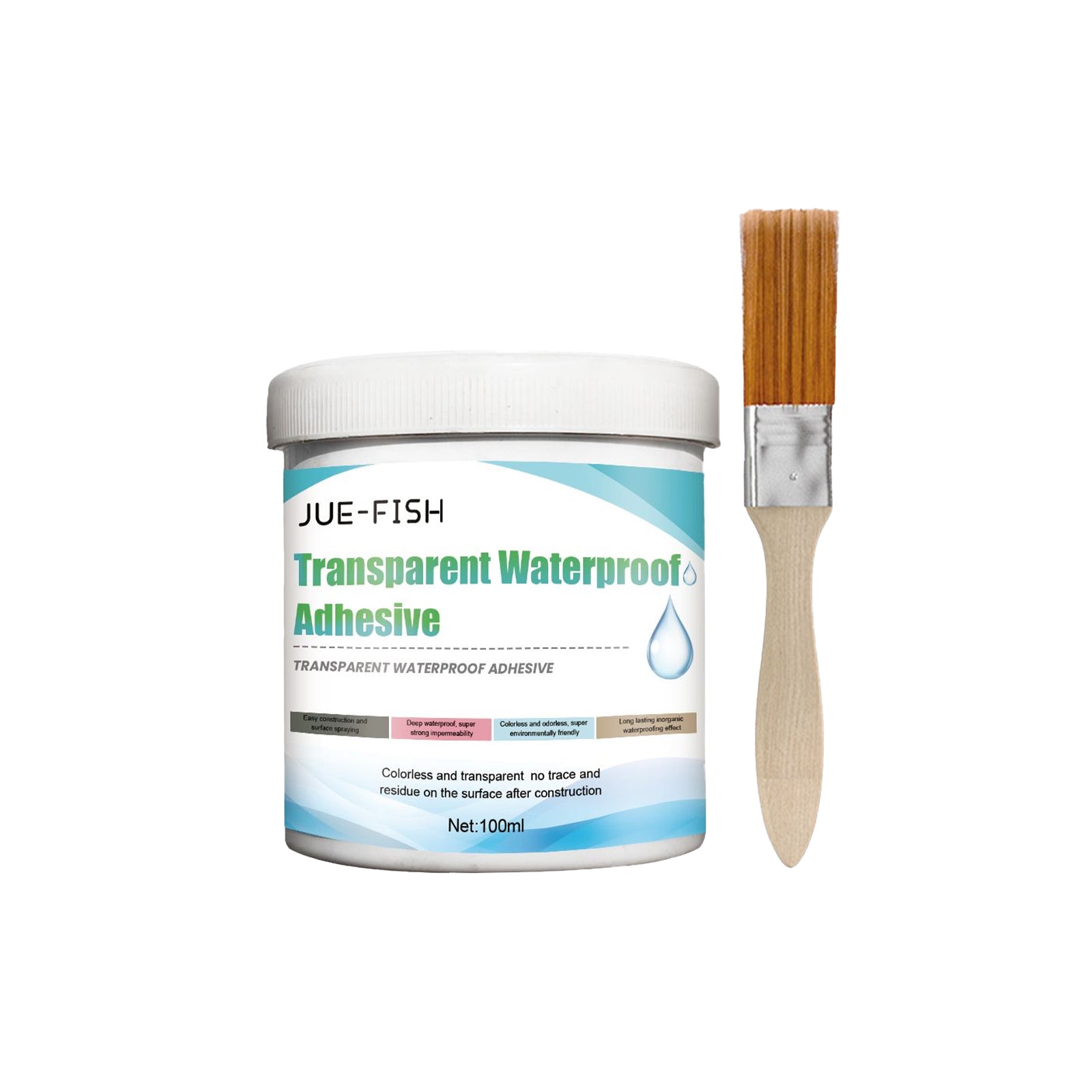 Premium Waterproof Adhesive for Walls, Roofs, and Tiles, Leakproof Sealant, Easy DIY Repair ,1set