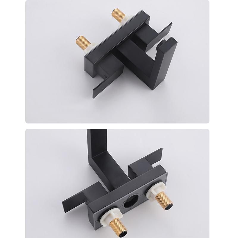 Dual Handle Bathroom Sink Faucet Gold YH050