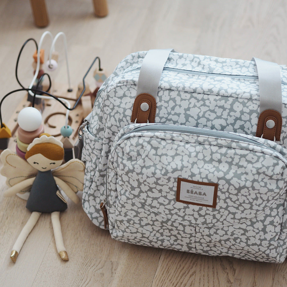 BÉABA Geneva II Changing Bag — Cherry Blossom