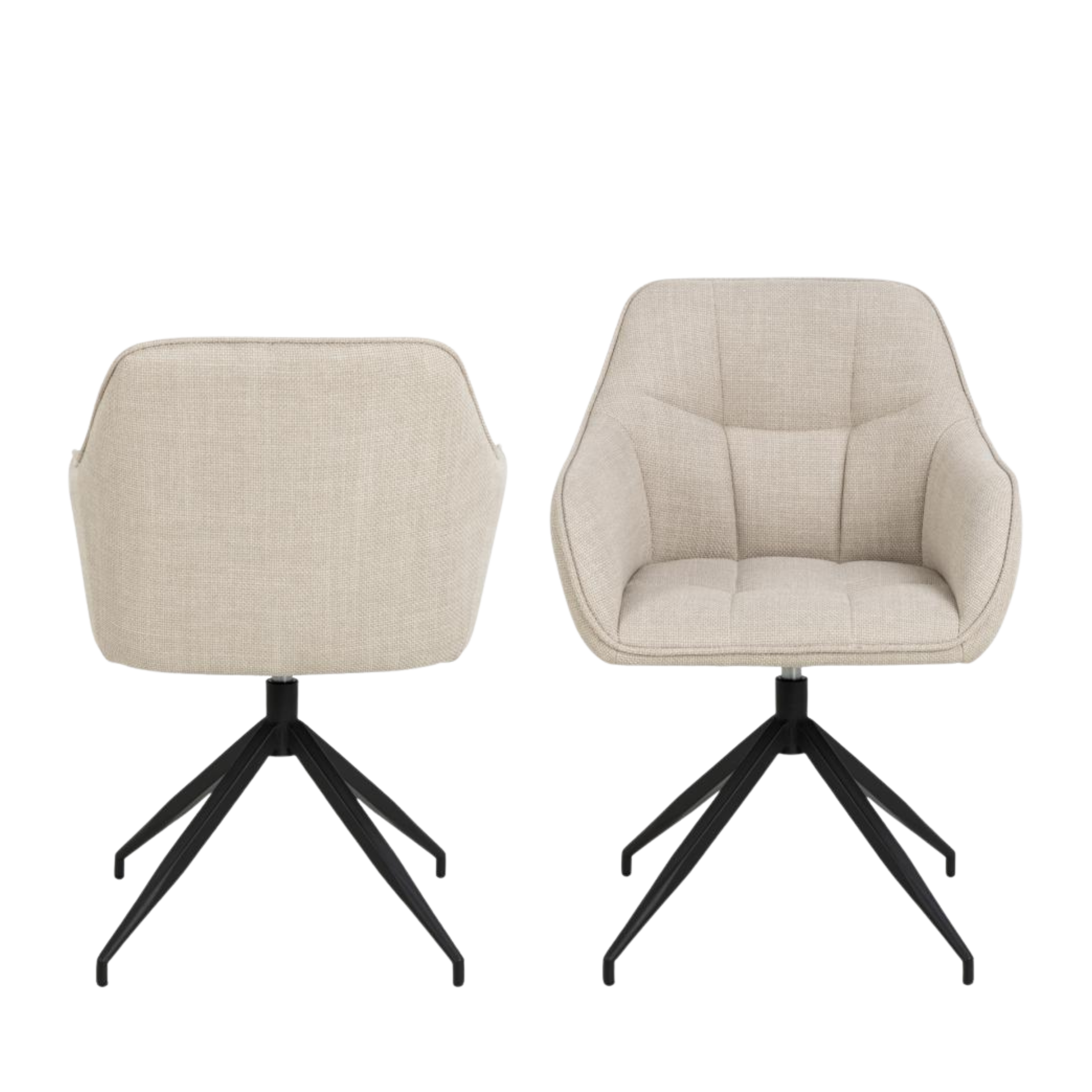 كرسي طعام بريندا مع مسند للذراعين