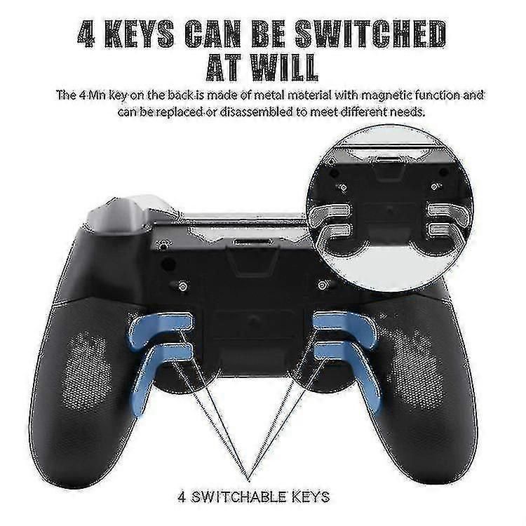 New Elite Wireless Bluetooth Game Controller Game Joystick For Ps4/slim/pro/pc High Quality zxin