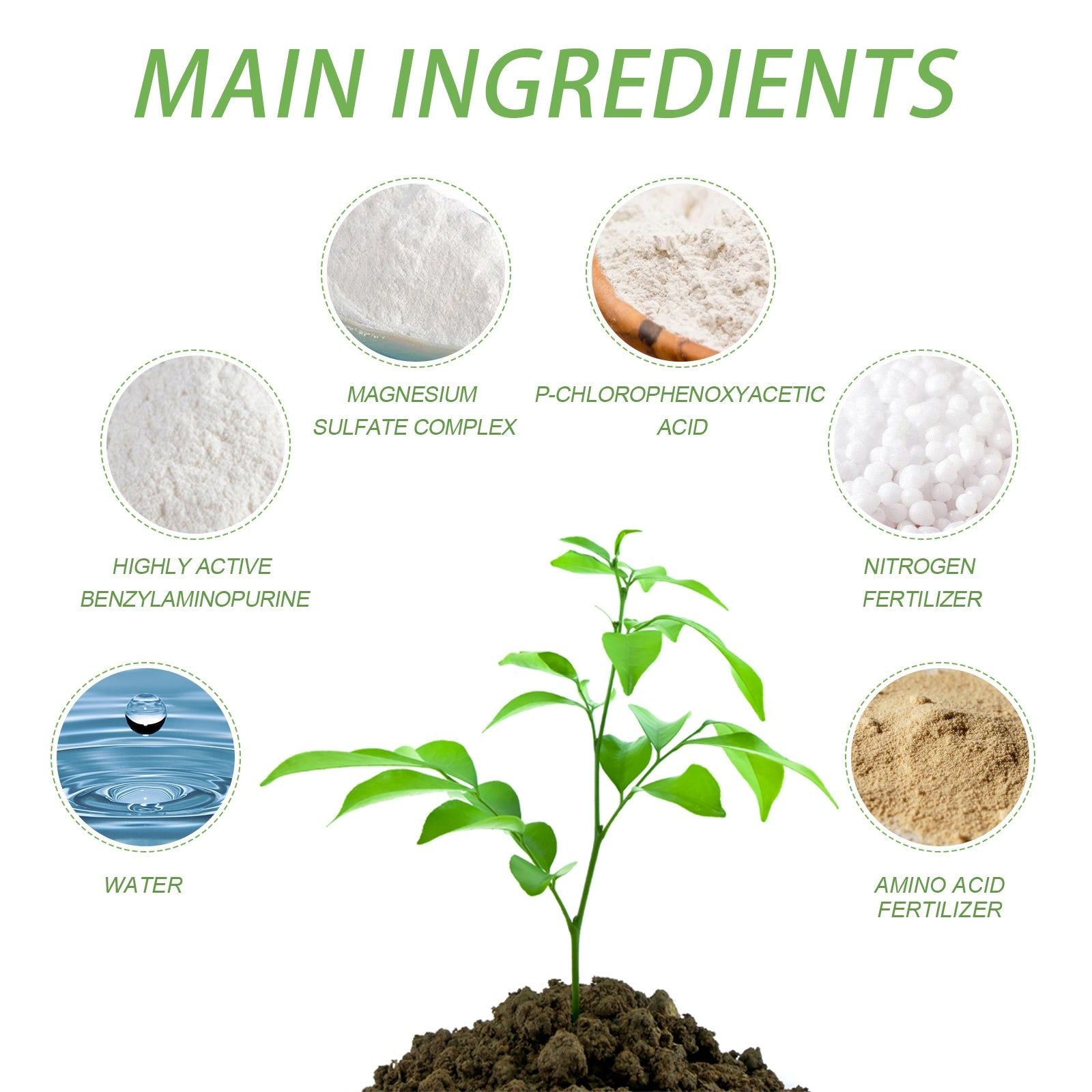 Boost Plant Growth with Nutrient Capsules, Fertilizer for Lush Green Leaves ,30g