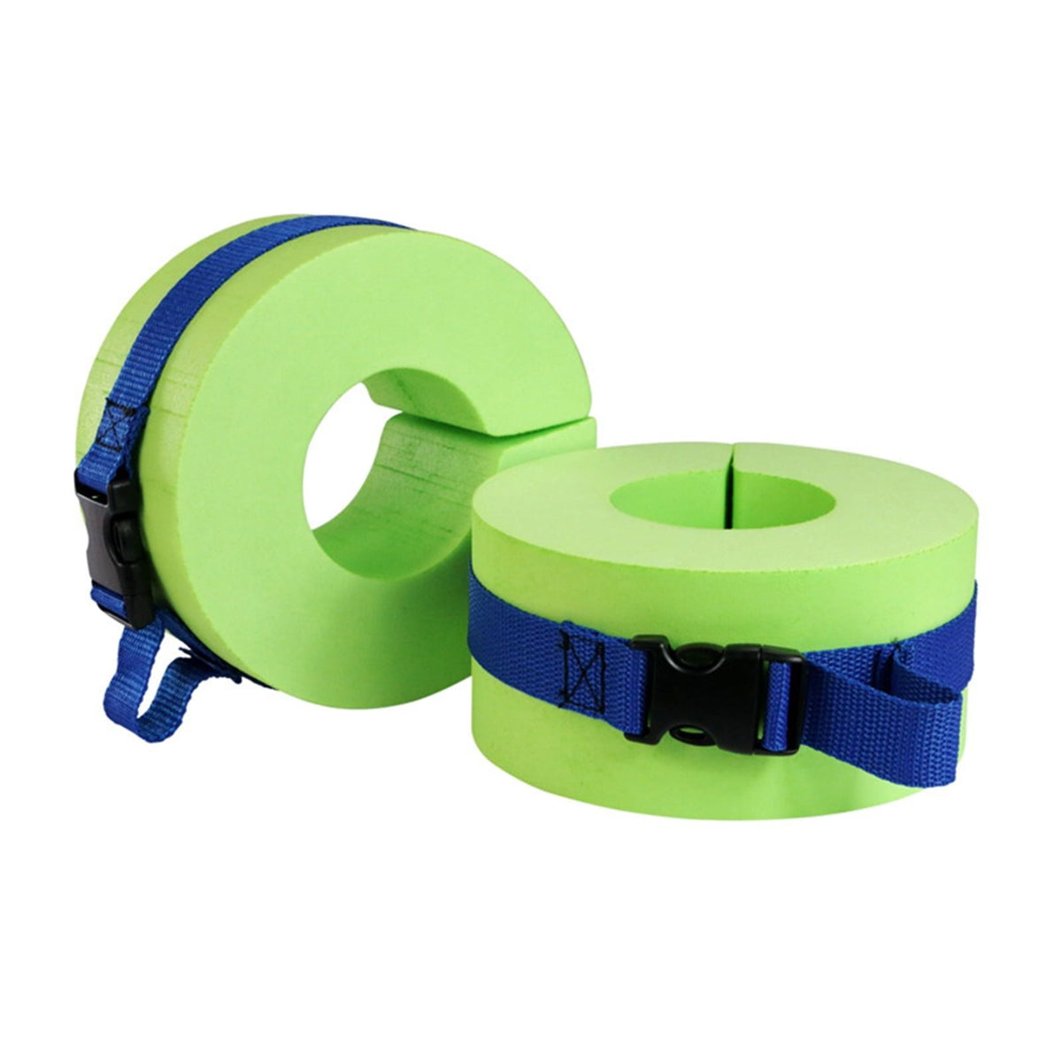 2Pcs Swim Aquatic Cuffs High Density Foam Water Aerobics Float Ring Swimming Fitness Aid