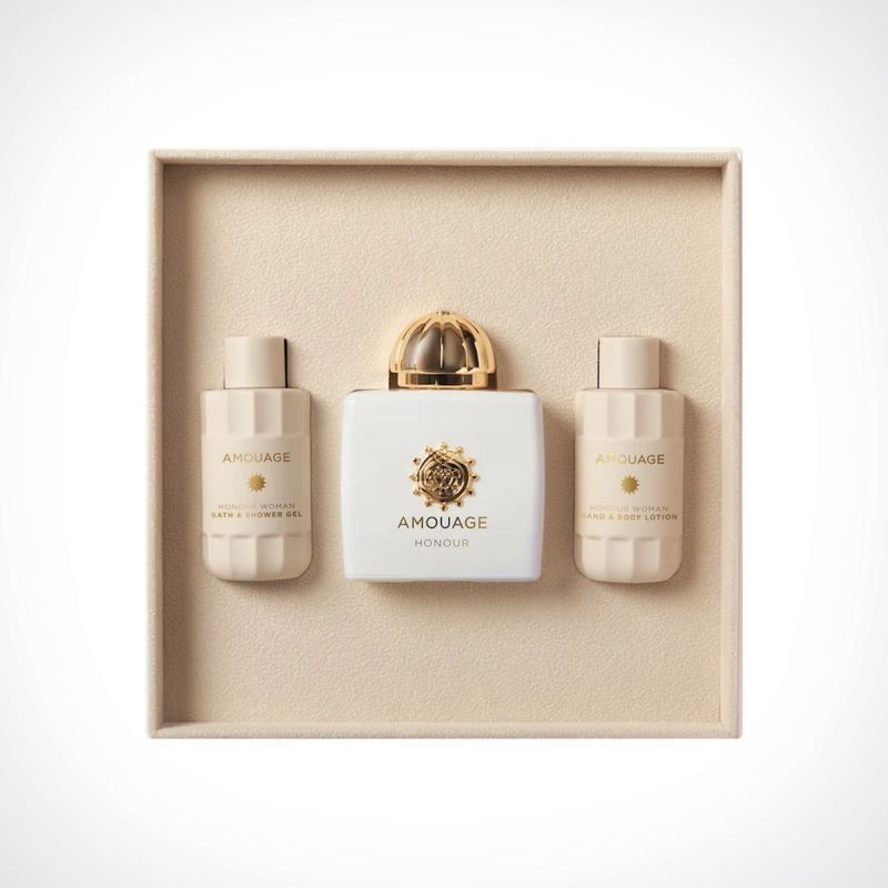 Amouage Honour W Edp  100Ml 3Pcs Gift Set