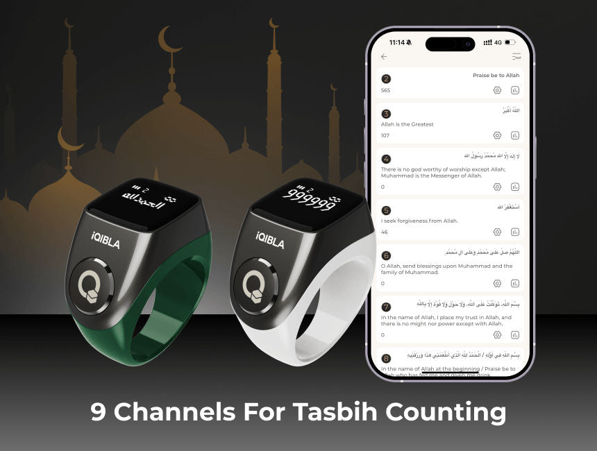 Smart Tasbih Ring Zikr Jood 3 Air