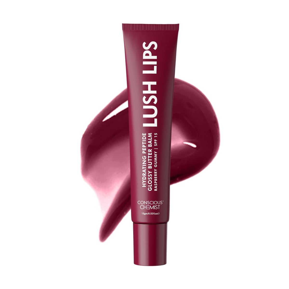 Conscious Chemist Peptide Lip Balm - Lush Lips with SPF15 | 15g