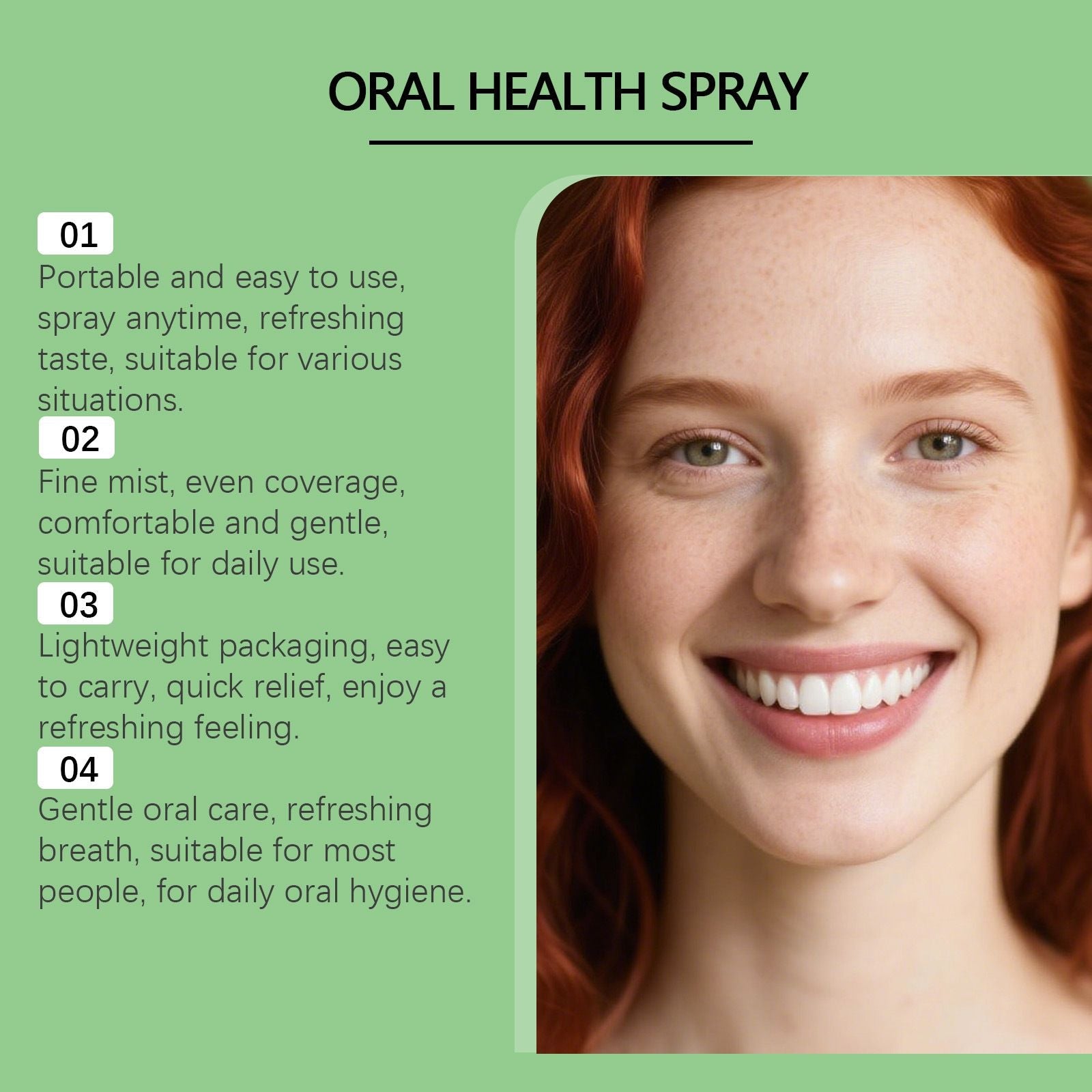 Propolis Oral Care Spray Fresh Breath Mouth Spray 30ml