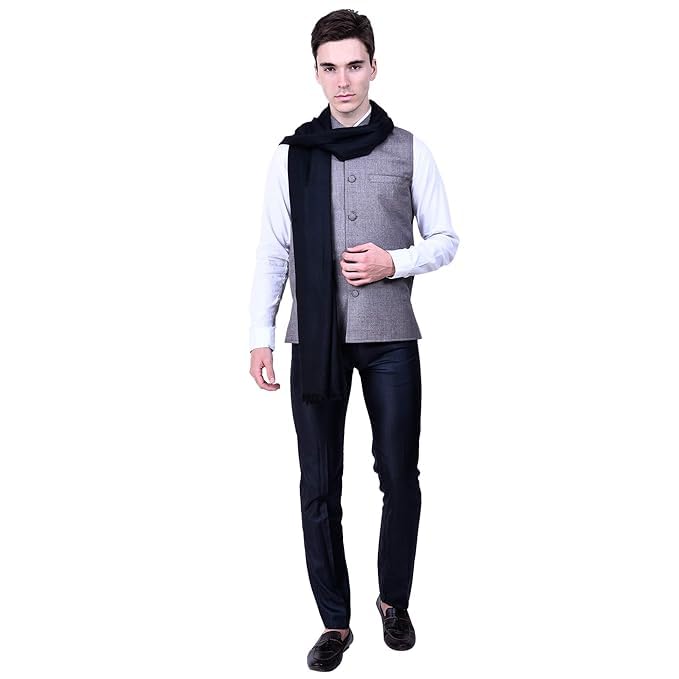 Men's Woven Wool Shawl/lohi