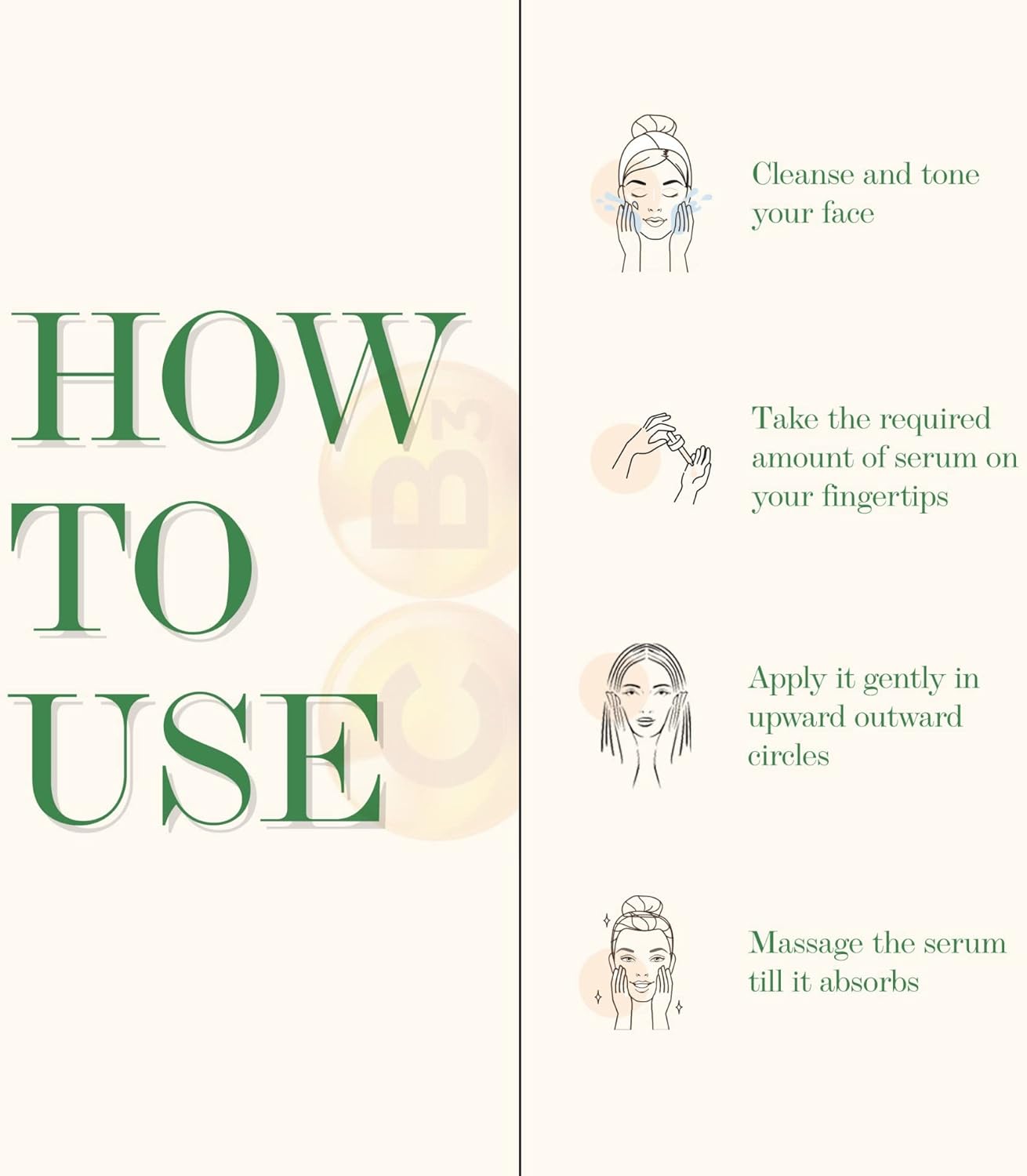 سيروم الوجه "Good Vibes" لإنارة البشرة بفيتامين C و B3 - 30 مل