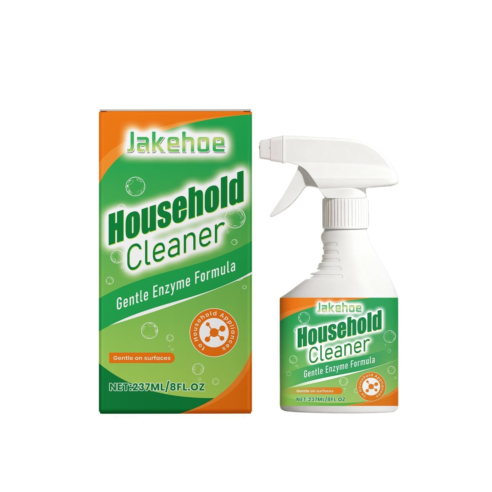 Brightening Household Cleaning Spray, Stain Remover, Eco-Friendly, Easy to Use ,237ml