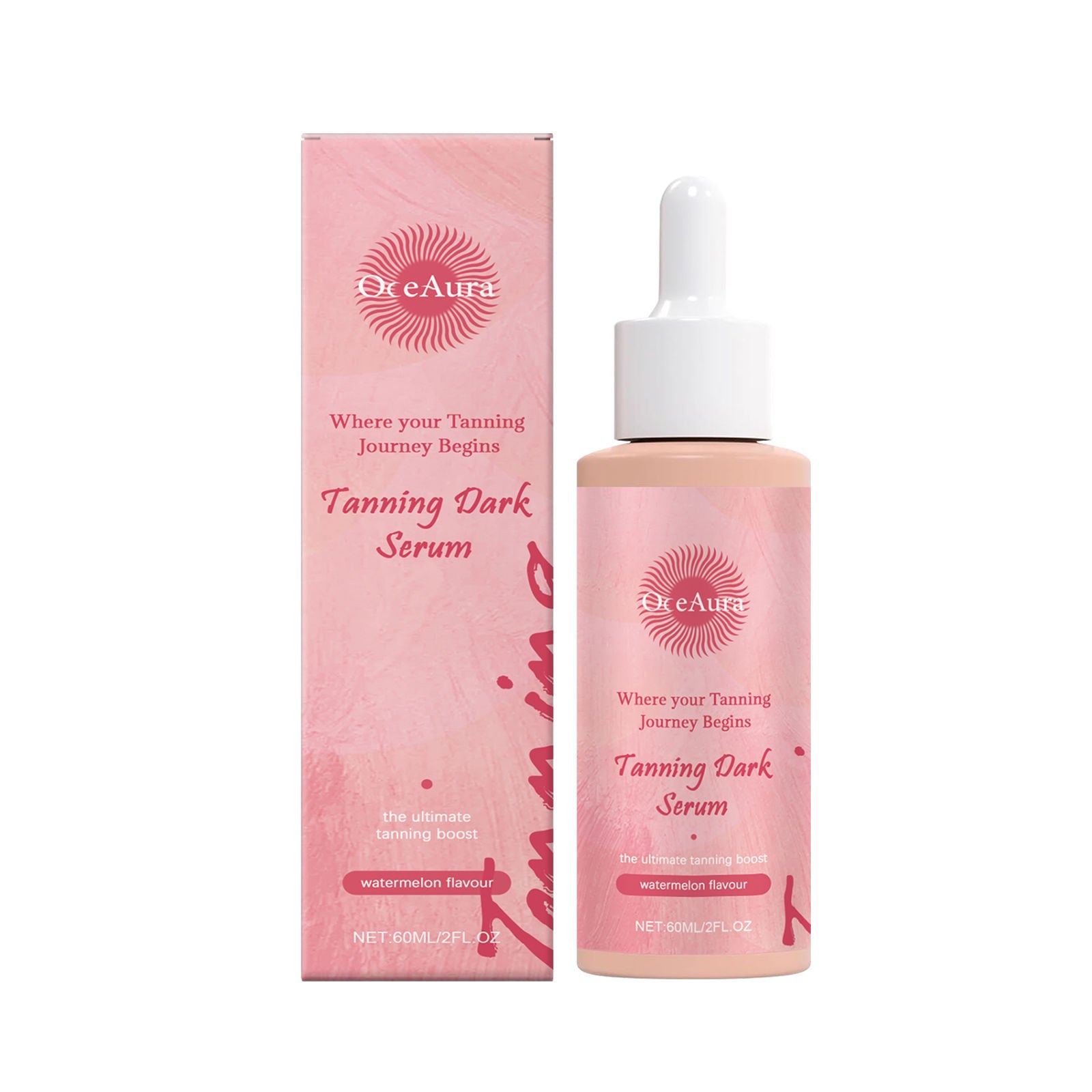 Blackening Serum, Natural Tanning, Skin Glow, Sun-Free, Moisturize ,60ml