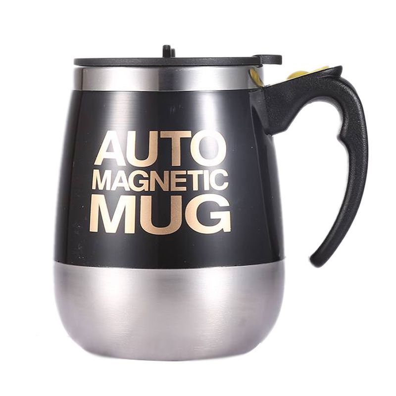 Automatic Mixing Mug Magnetic Coffee Blender Cup USB Rechargeable Drinks Mixer
